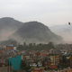 Dust rises over Kathmandu (EPA/Narendra Shrestha)